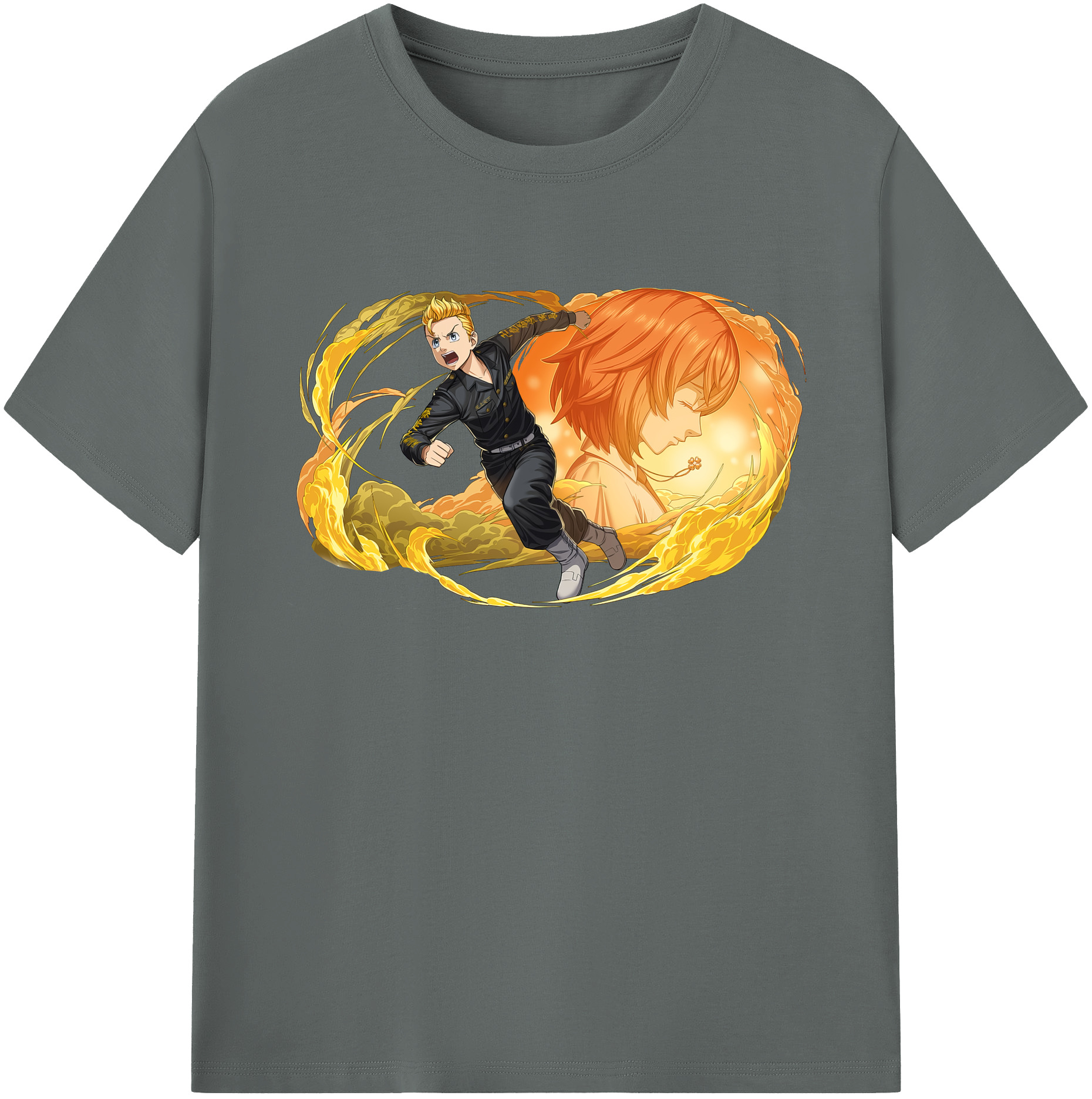 （画像用） 東京リベンジャーズ Tokyo Revengers 綿100％ メンズ半袖Tシャツ｜肌触りやわらか＆通気性